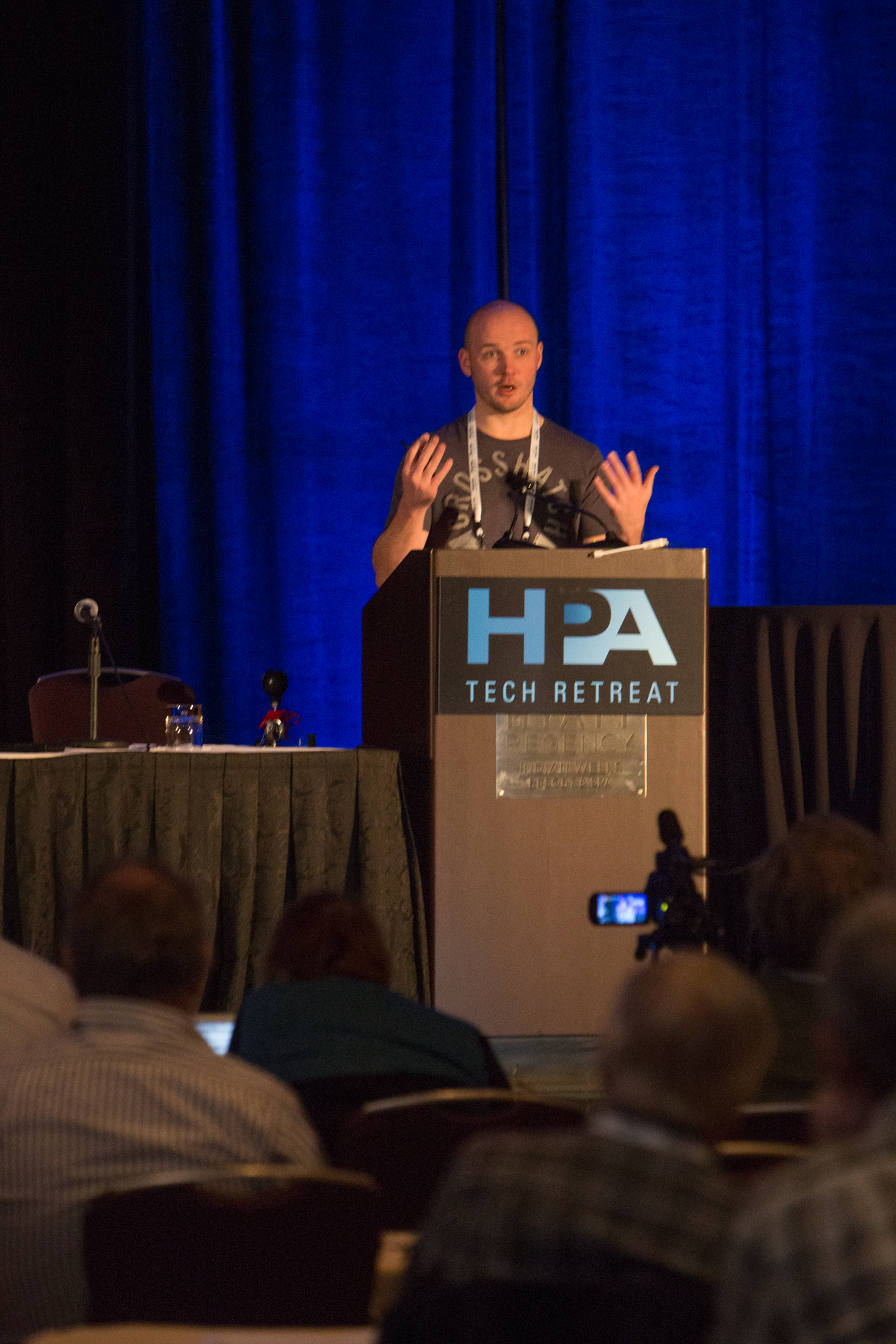 Richard Welsh at the 2016 HPA Tech Retreat in Palm Springs, CA