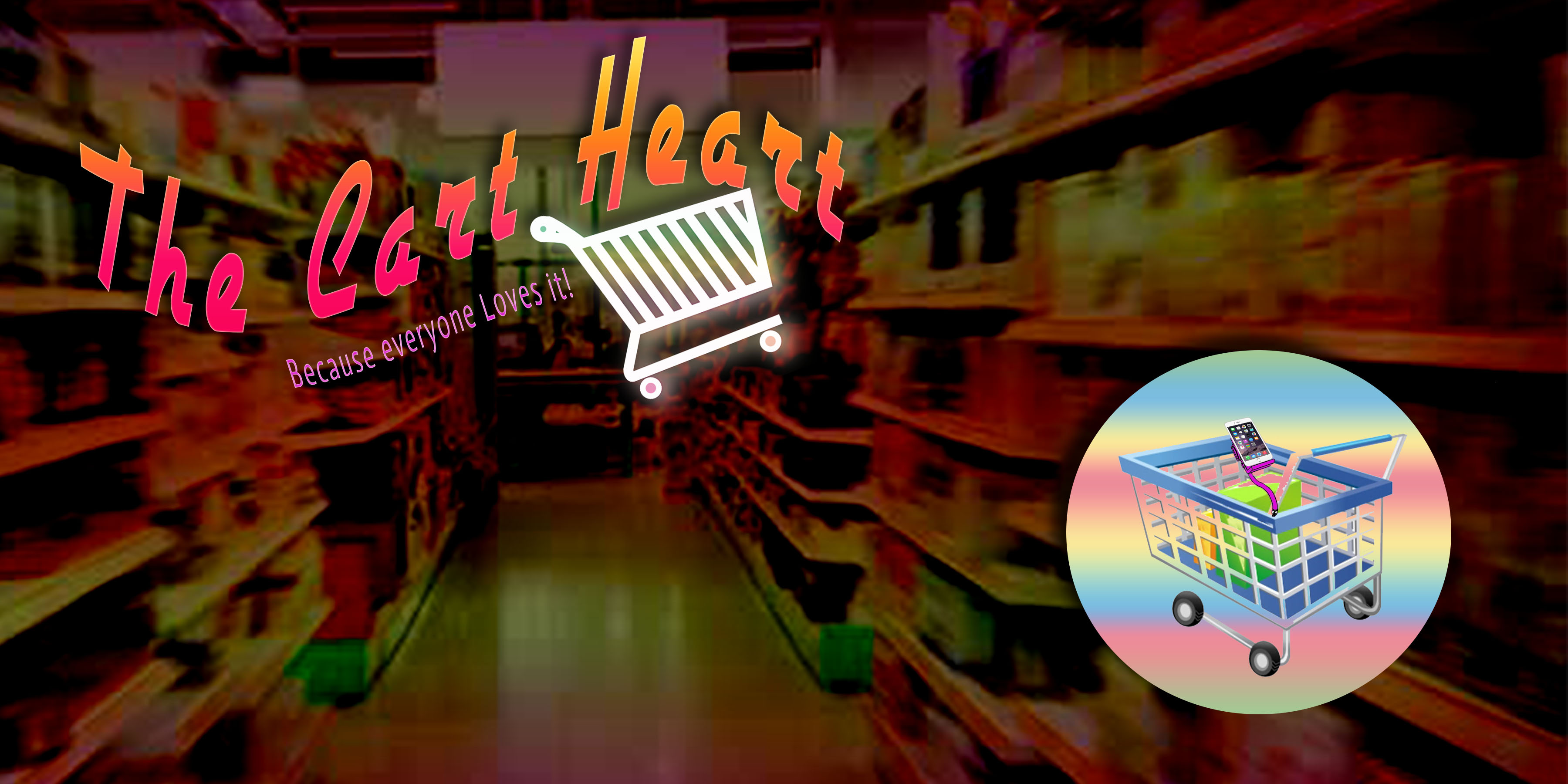 Keeping your hands free while you shop is now made easy thanks to the Cart Heart,