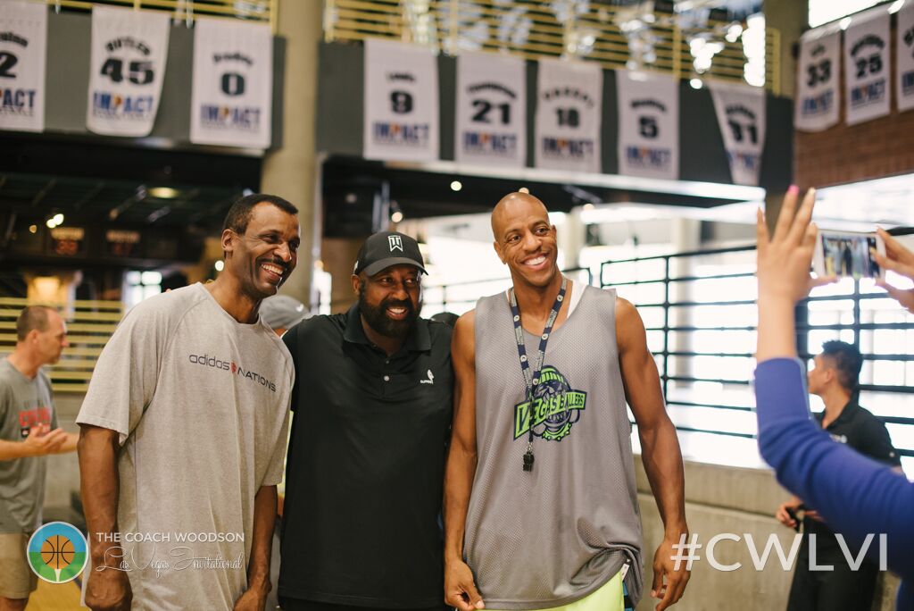 Coach Woodson Hosts a Youth Clinic at the 2015 Coach Woodson Las Vegas Invitational