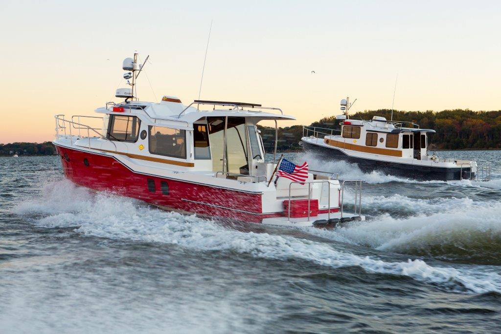 Ranger Tugs are designed and built by hand in Washington State. Ranger Tugs offer a fuel-efficient, maneuverable, seaworthy and well-equipped design from the 21-footer ideal for day cruising to th