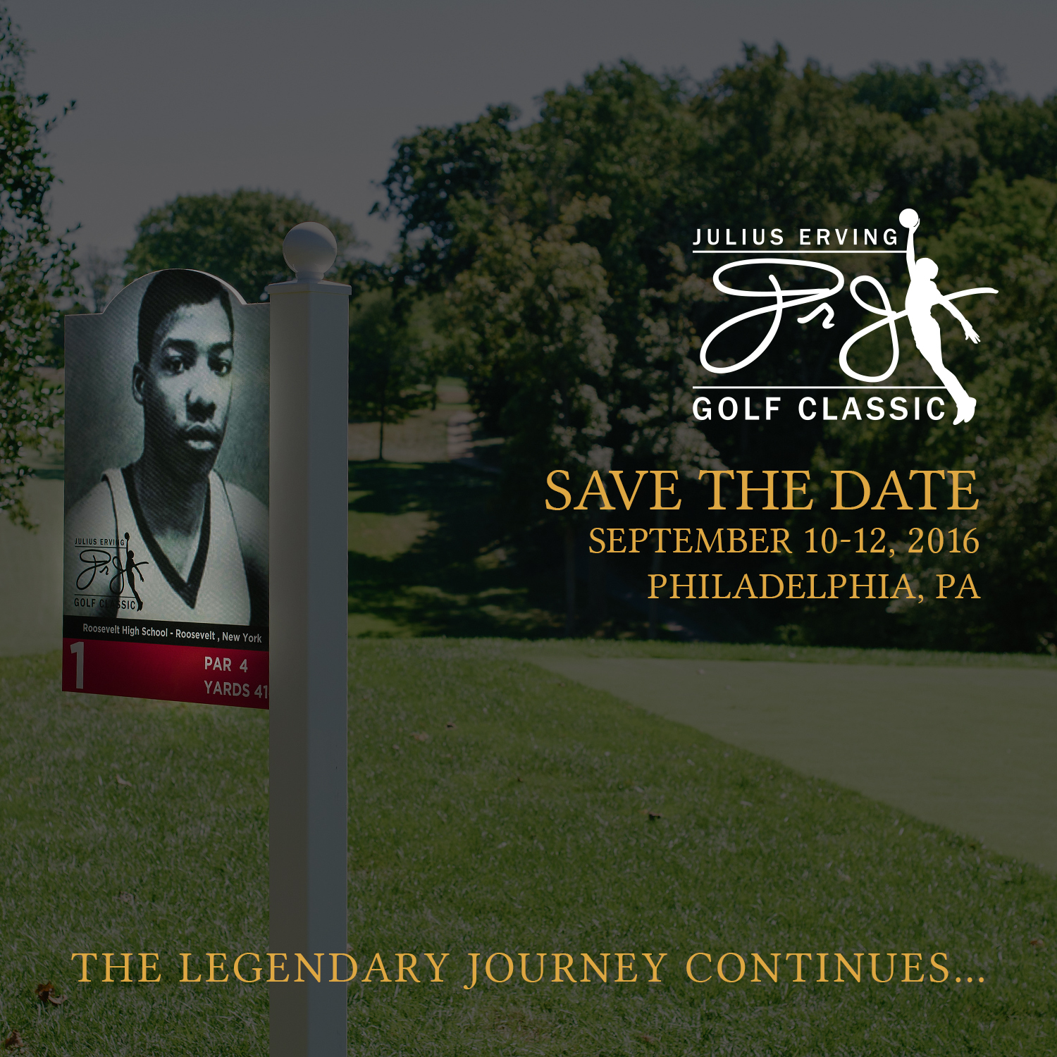 The Legend Dr. J Returns to Philly for the 2016 Julius Erving Golf Classic on Sept. 10-12