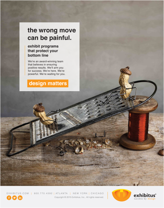 Exhibitor Magazine Advertisement