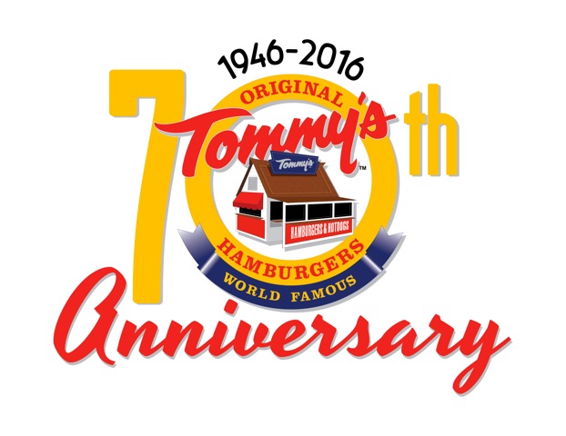 Original Tommy's 70th Anniversary Logo