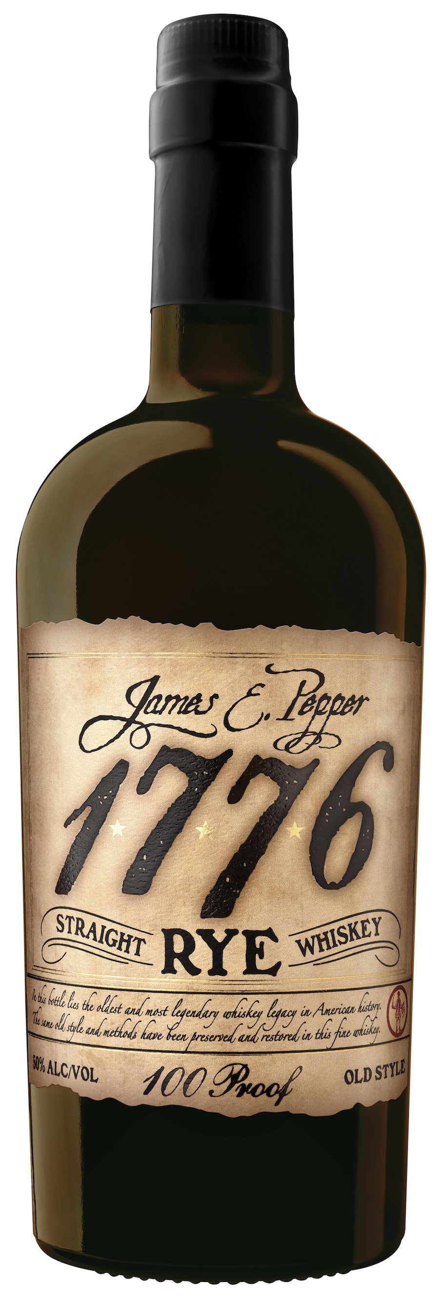 James E. Pepper '1776' Rye Whiskey