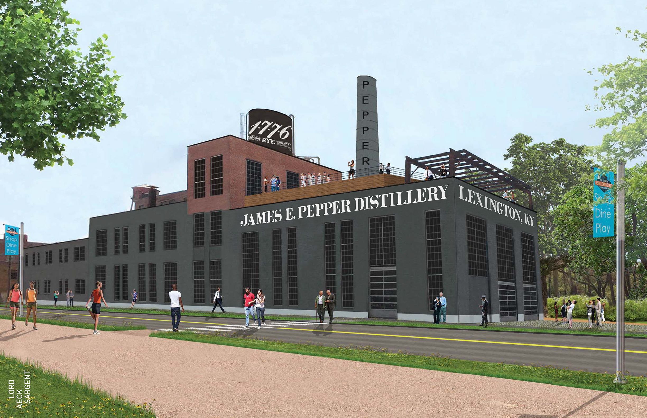 2017 Rendering James E. Pepper Distillery