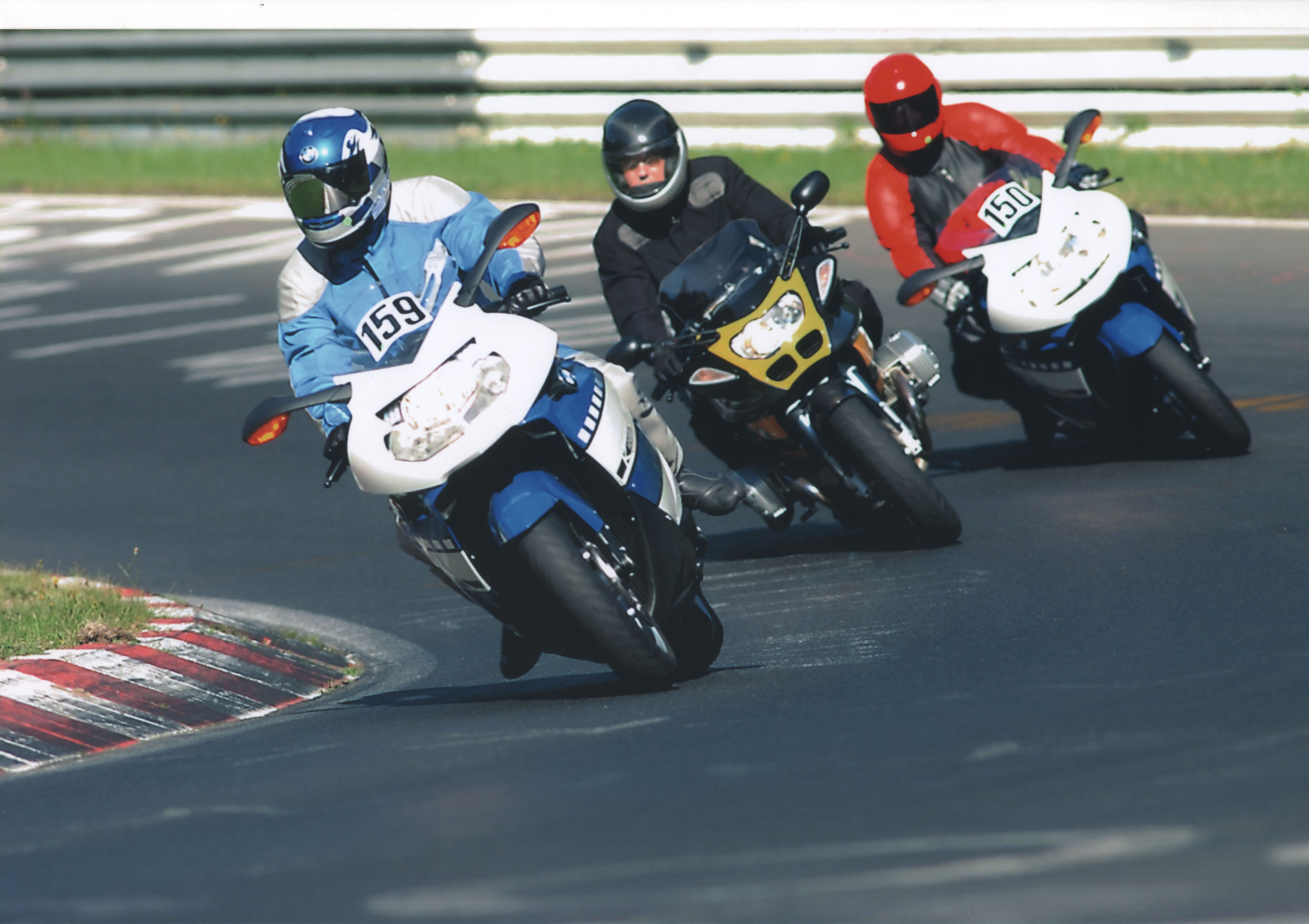 Test Riding the (168mph) K1200S on the Nurburgring