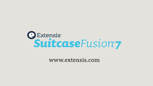 Suitcase Fusion 7 is the first font manager to add support for Adobe After Effects