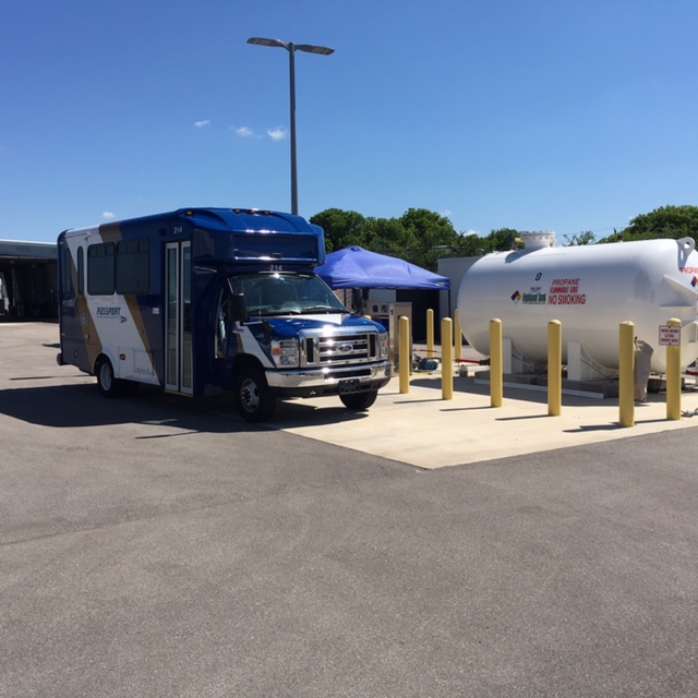 LeeTran's propane autogas paratransit shuttles will be used for shared ride, advanced reservation trips for persons with disabilities who are unable to use regular fixed route public transportation.