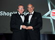 eShopWorld CEO Tommy Kelly receiving the award for Vertical Market Specialist of the Year