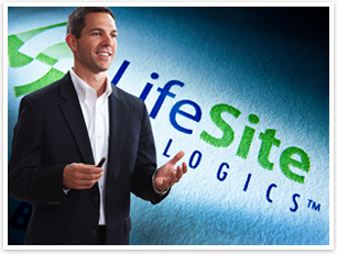 Brad Breeding speaking a MyLifeSite Event