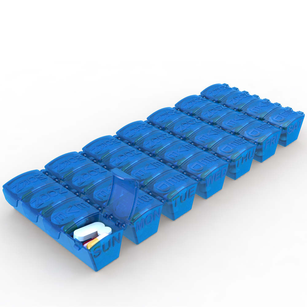 Desktop Pill Organizer, 7 pill boxes