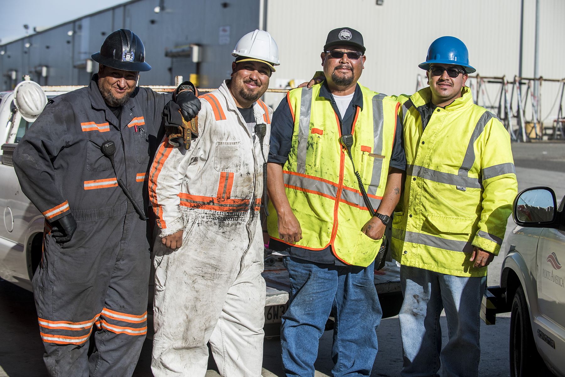 Workers at the Port of Hueneme
