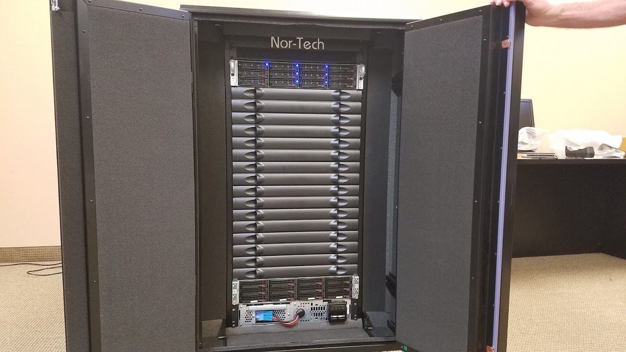 Nor-Tech's Quiet Cluster Cabinet