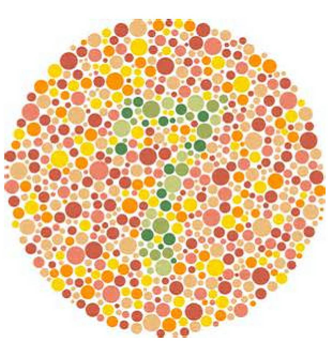 Color vision test