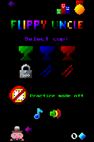 Flippy Uncle is loaded with personality.