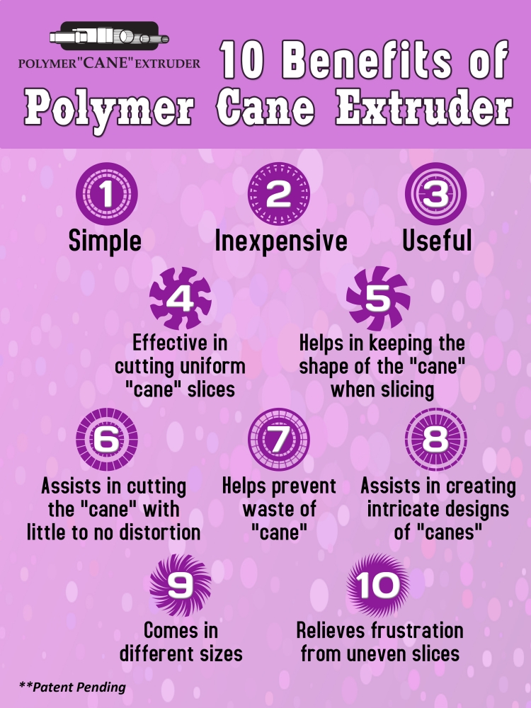 Ever heard of a Polymer Cane Extruder?