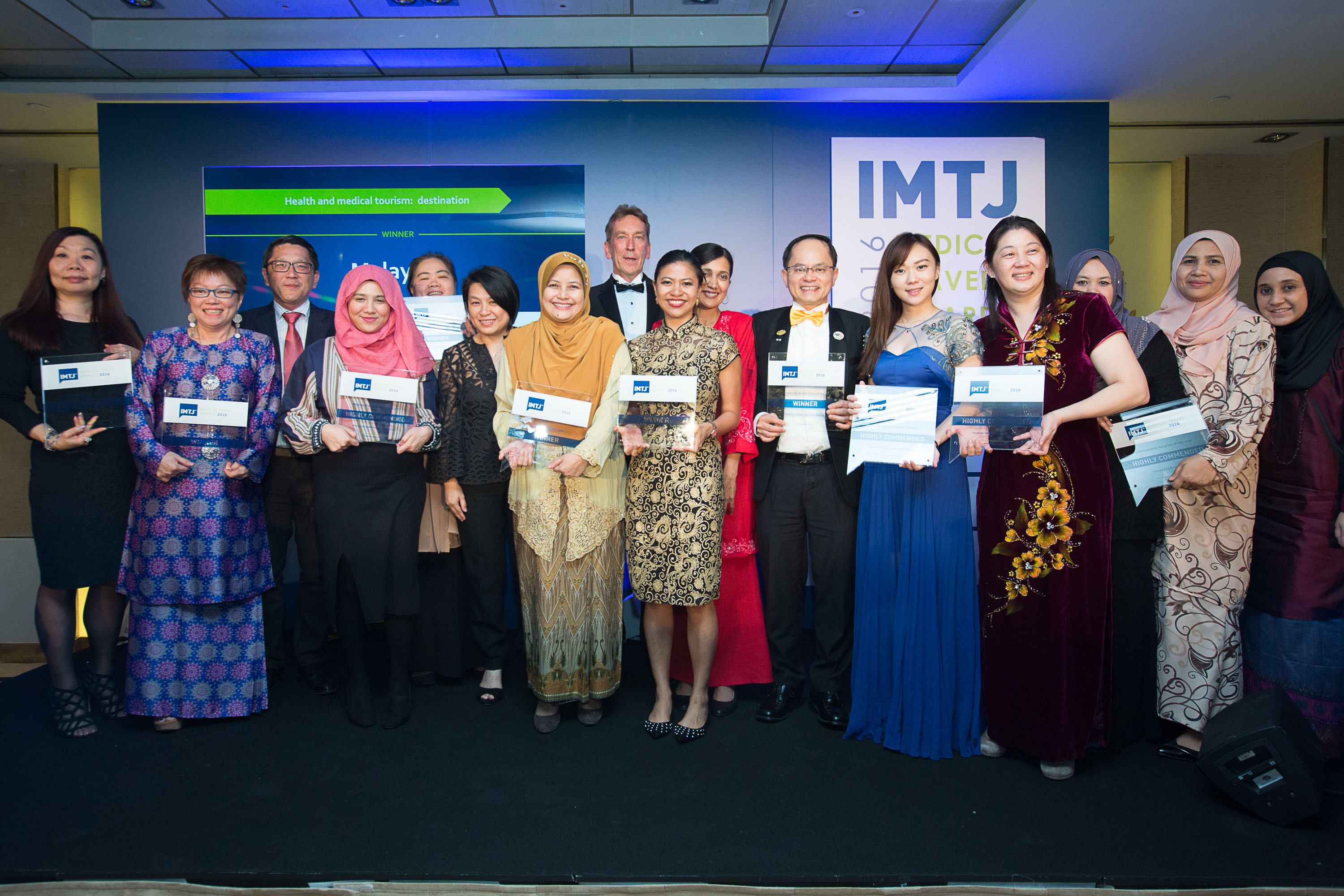 Providers from Malaysia celebrating success