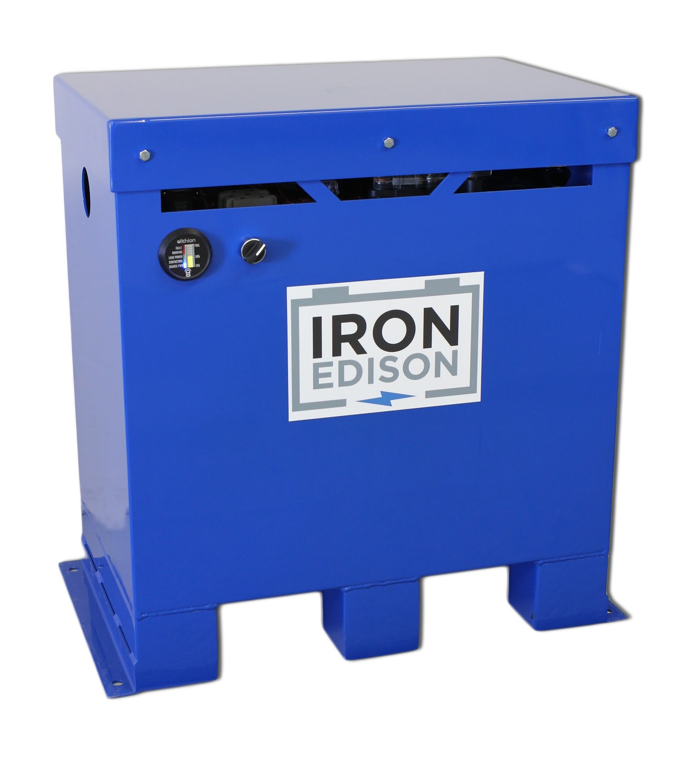 The Iron Edison Lithium Iron Phosphate battery for solar and off-grid use is the safest of any Lithium Ion battery chemistry.