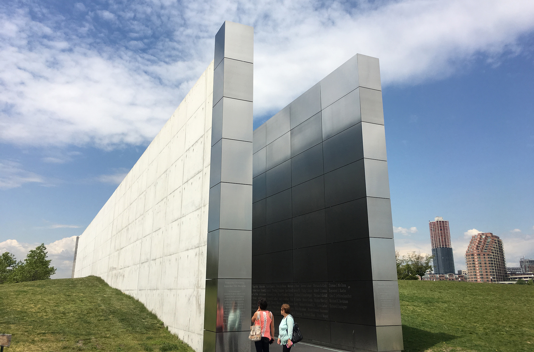 Empty Sky, the 9/11 Memorial at Liberty State Park, NJ
