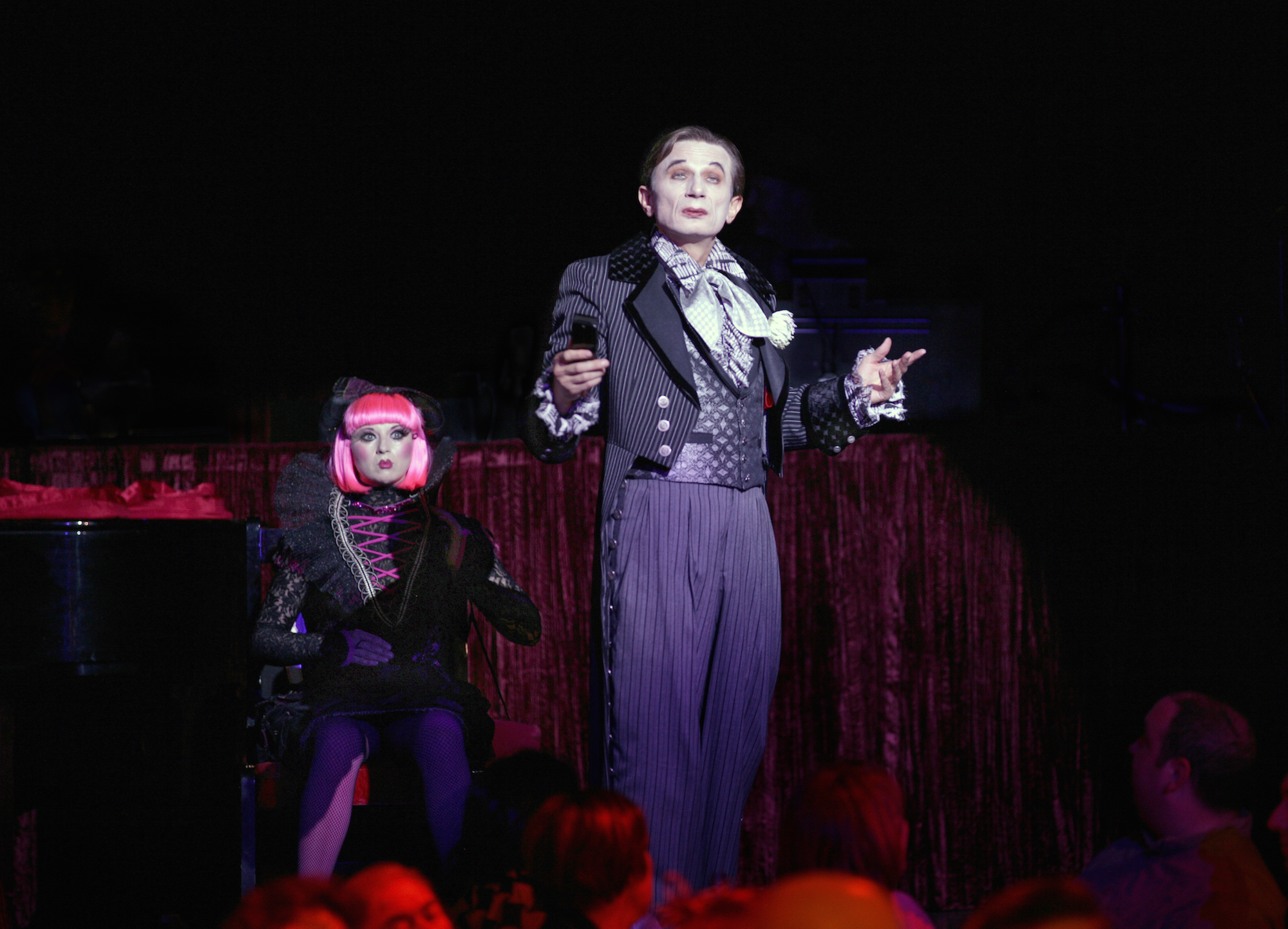 Maestro Voronin and Svetlana at Teatro ZinZanni.