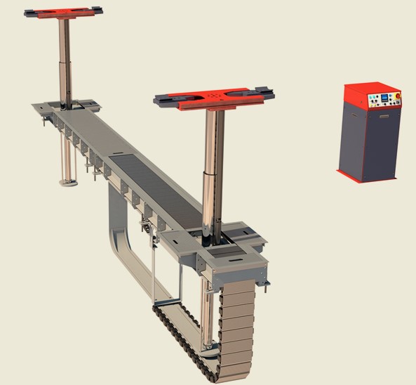 The "frame" version of the DIAMOND LIFT is engineered for concrete foundations and ideal for replacement situations.