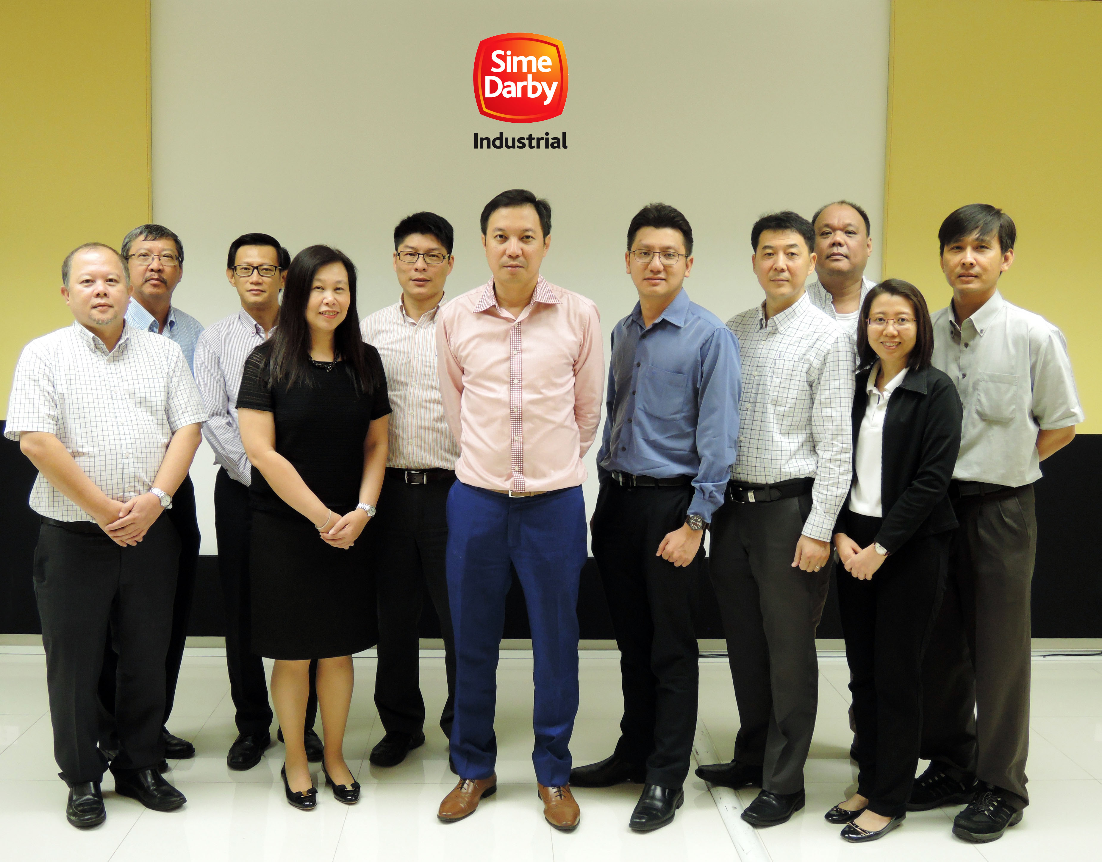 The Tractors Singapore Limited team, with full support from the Sime Darby Power Systems Management