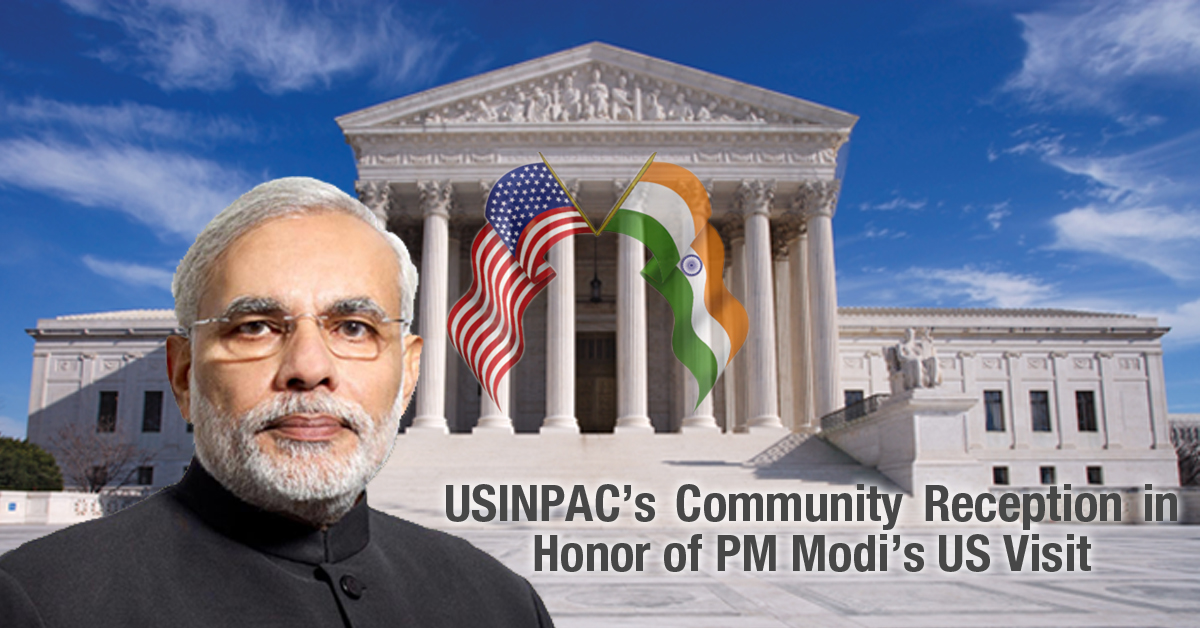 Community Reception in Honor of PM Modi and US-India Relations