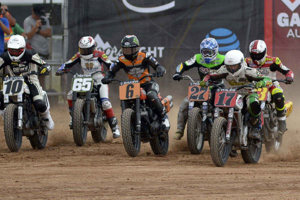 Monster Energy's Brad Baker (#6) Takes Bronze in the Harley-Davidson Flat-Track competition at X Games Austin 2016