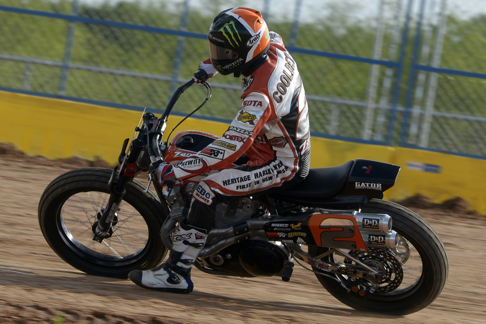 Monster Energy's Kenny Coolbeth, Jr. Takes Silver in the Harley-Davidson Flat-Track competition at X Games Austin 2016