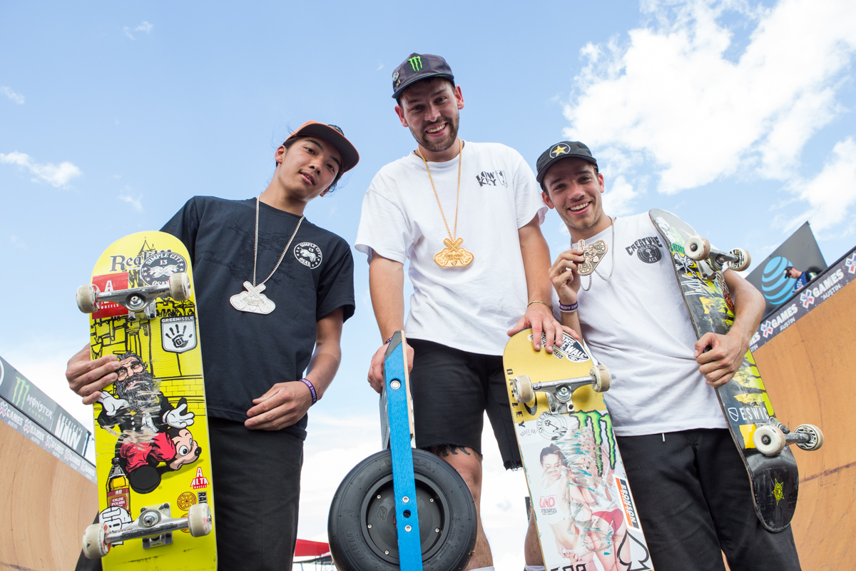 Monster Energy's Sam Beckett Wins Gold in Skateboard Vert at X Games Austin 2016