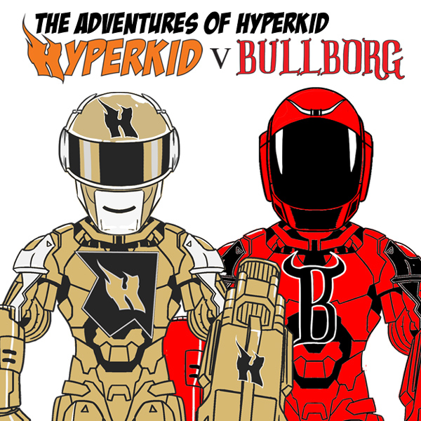 HyperKid v BullBorg fire armor