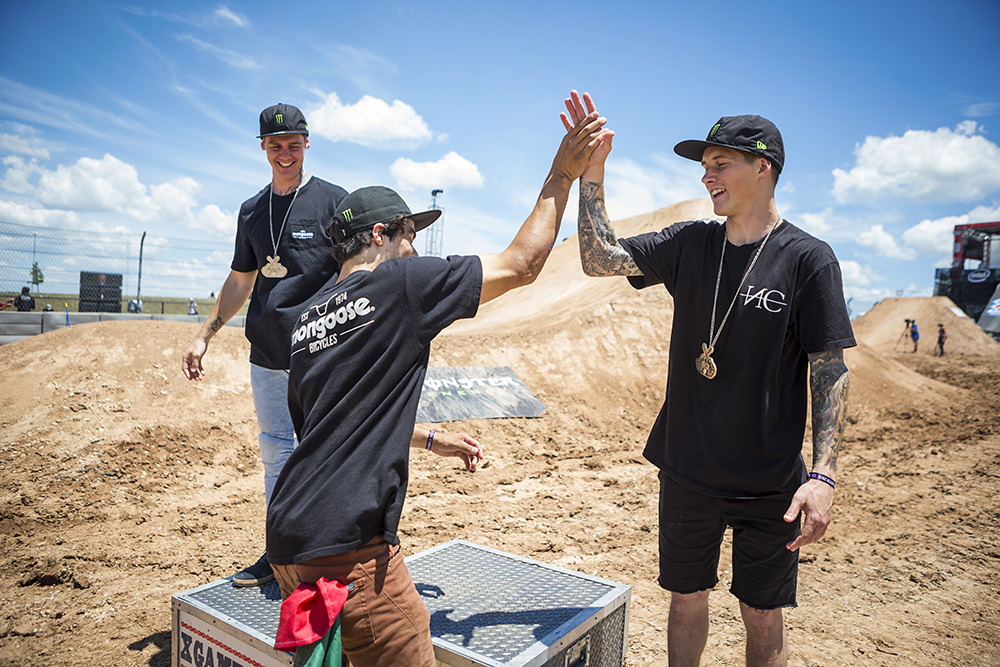 Monster Energy Athletes Sweep BMX Dirt at X Games Austin 2016