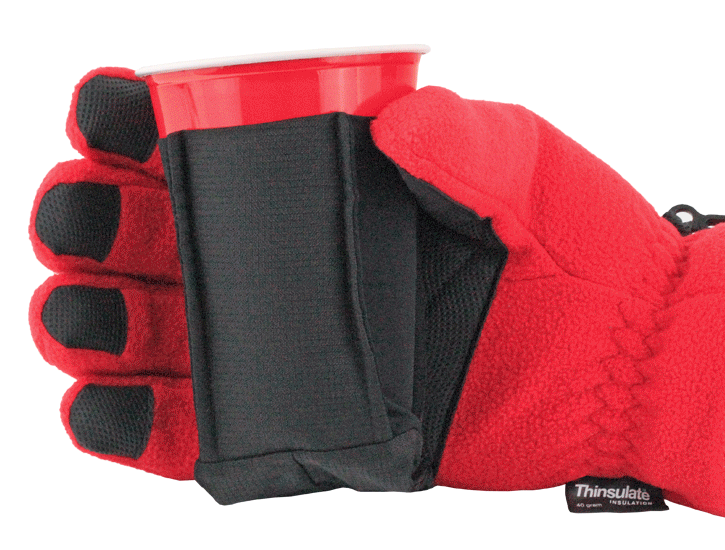 TailGator™ Beverage Glove is the ultimate cold weather party glove