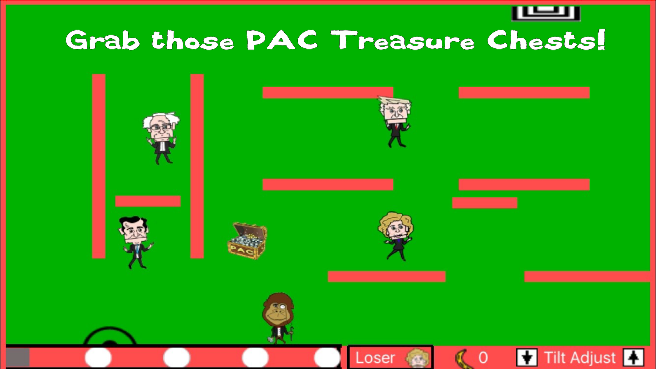 Race politicians to PAC treasure chests