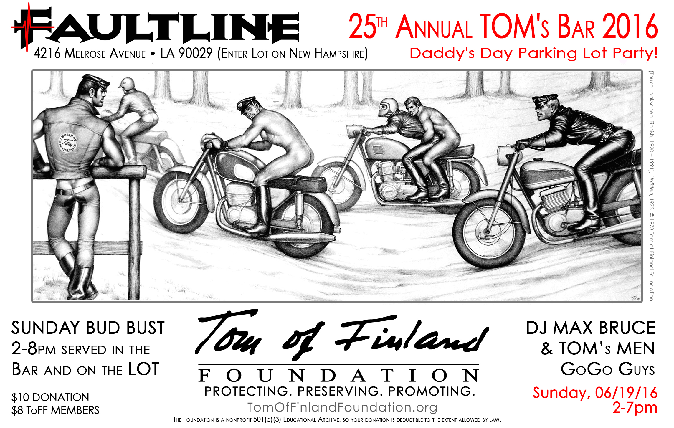 Faultline Bar Parking Lot Party
