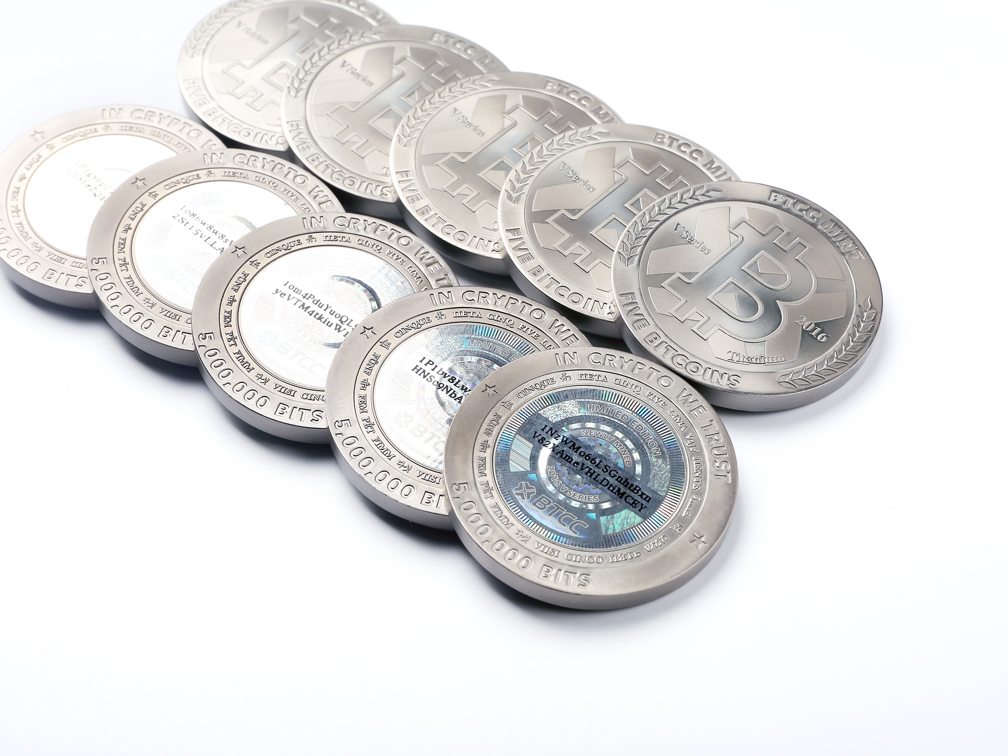 BTCC Mint Five Bitcoin 3