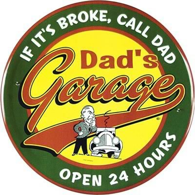 Dad’s Garage Tin Sign