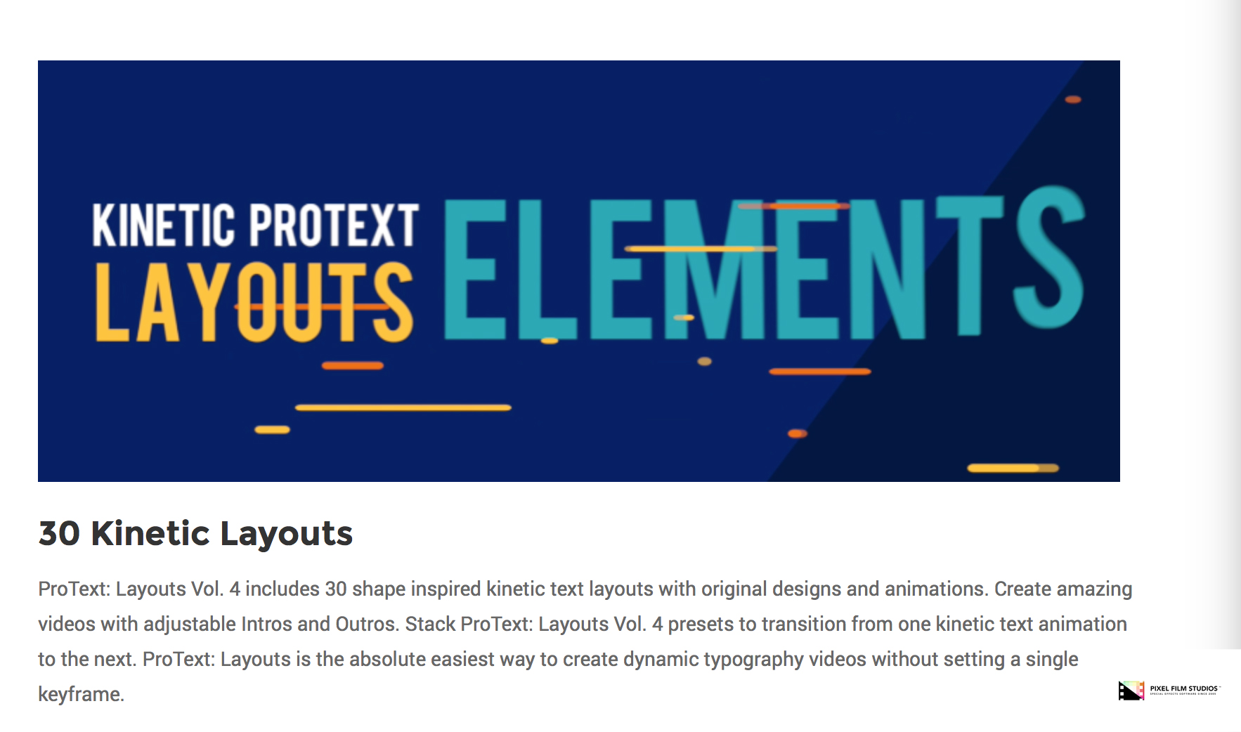 ProText Layouts Volume 4 - FCPX Plugin - Pixel Film Studios
