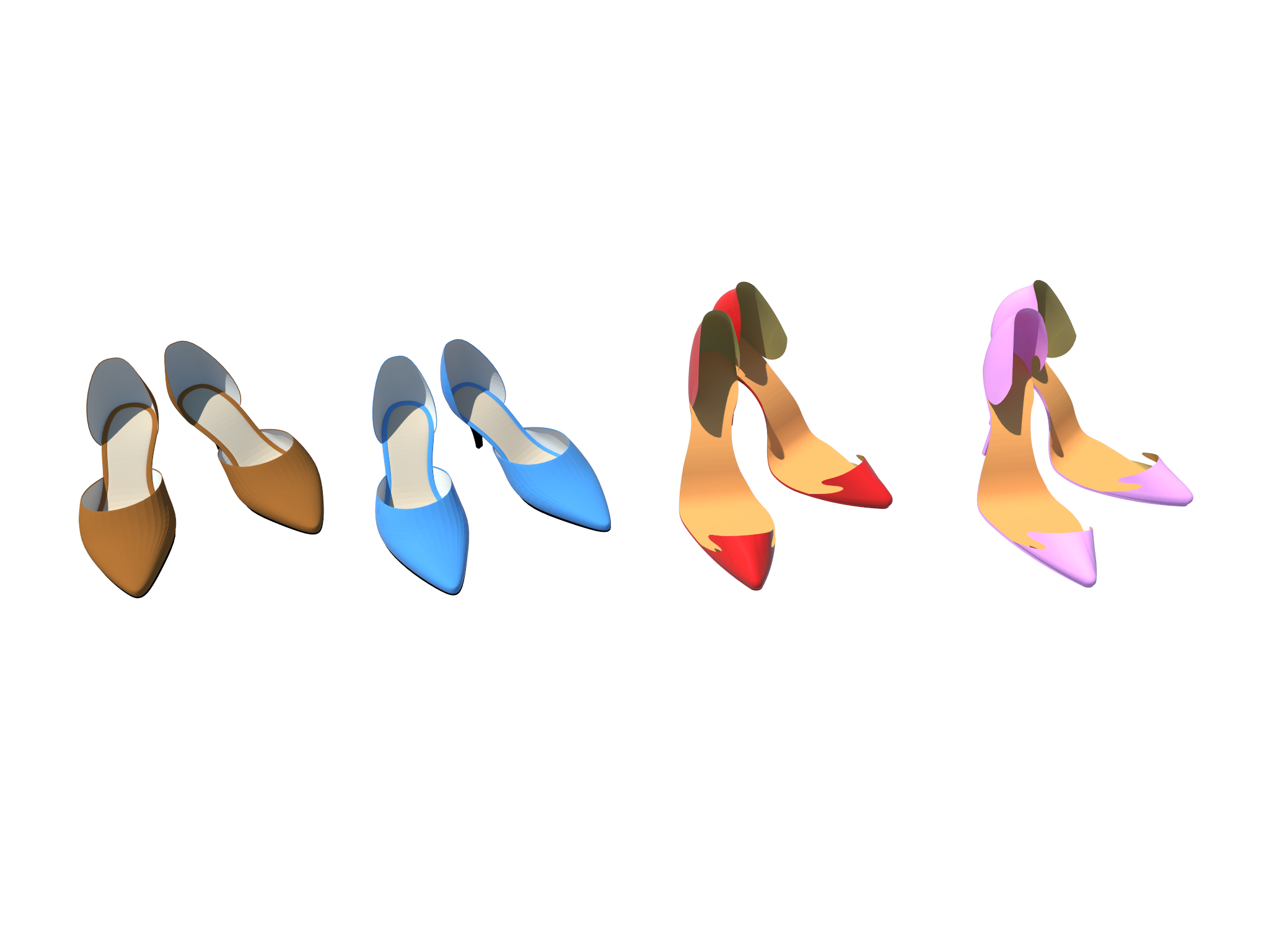 Eye-Candy, a footwear invention specially designed to provide women with a pair of shoes that is unique, stylish and comfortable.