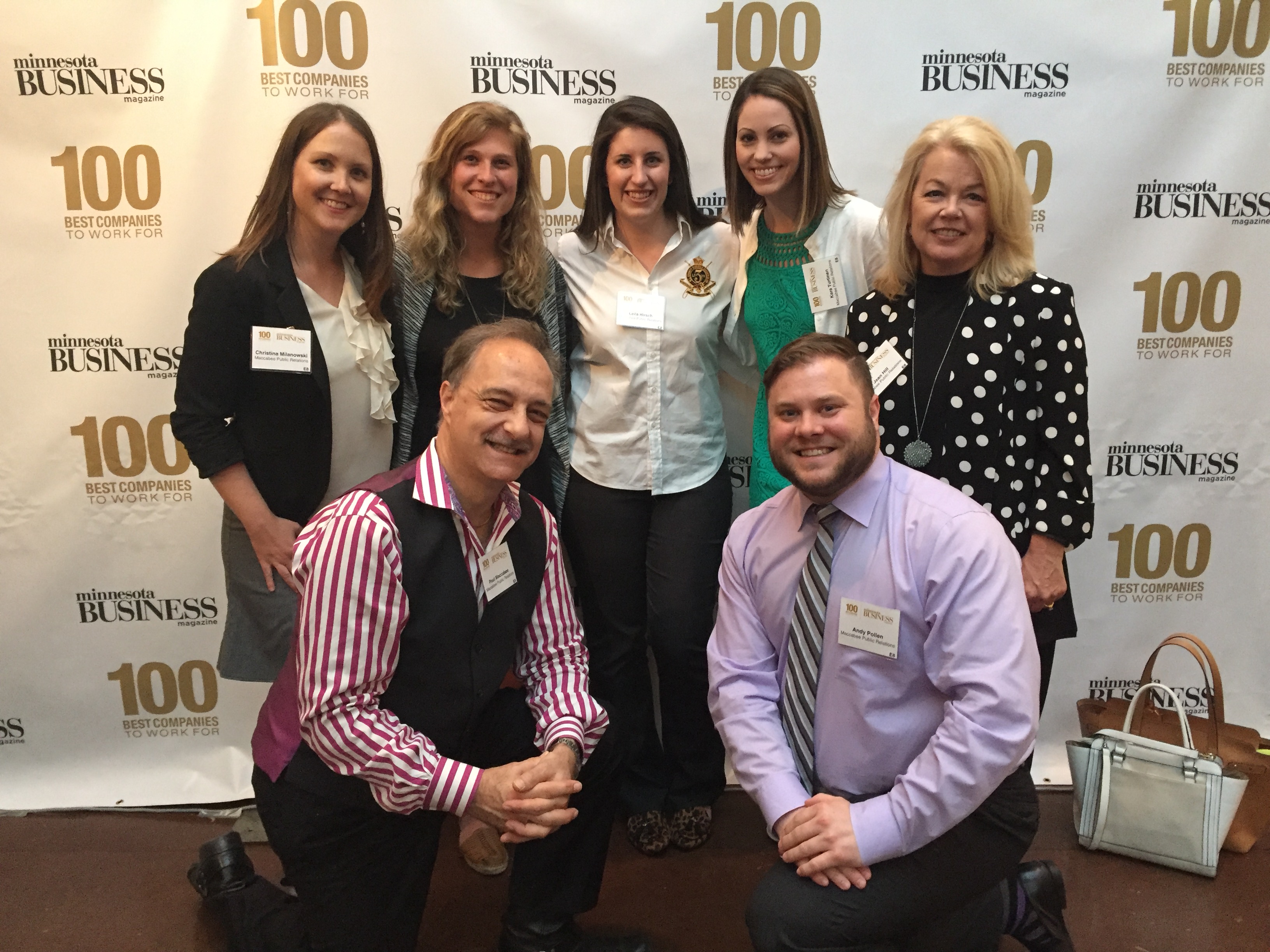 Maccabee Public Relations was named one of the “100 Best Companies To Work For” in Minnesota by Minnesota Business magazine.