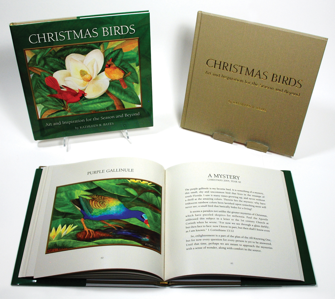 The combination of art, nature and Christmas themes gives Christmas Birds broad appeal as a gift.