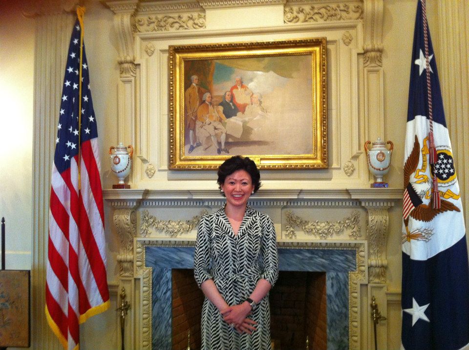 Sonita Lontoh at the White House. Photo courtesy of SVATA.