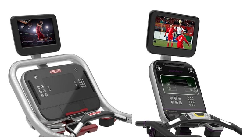 Star Trac & Stairmaster 15.6 TV with MYE CableSAT Option