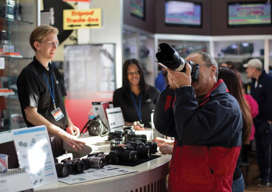 Demo and Purchase the Newest Camera and Video Equipment.