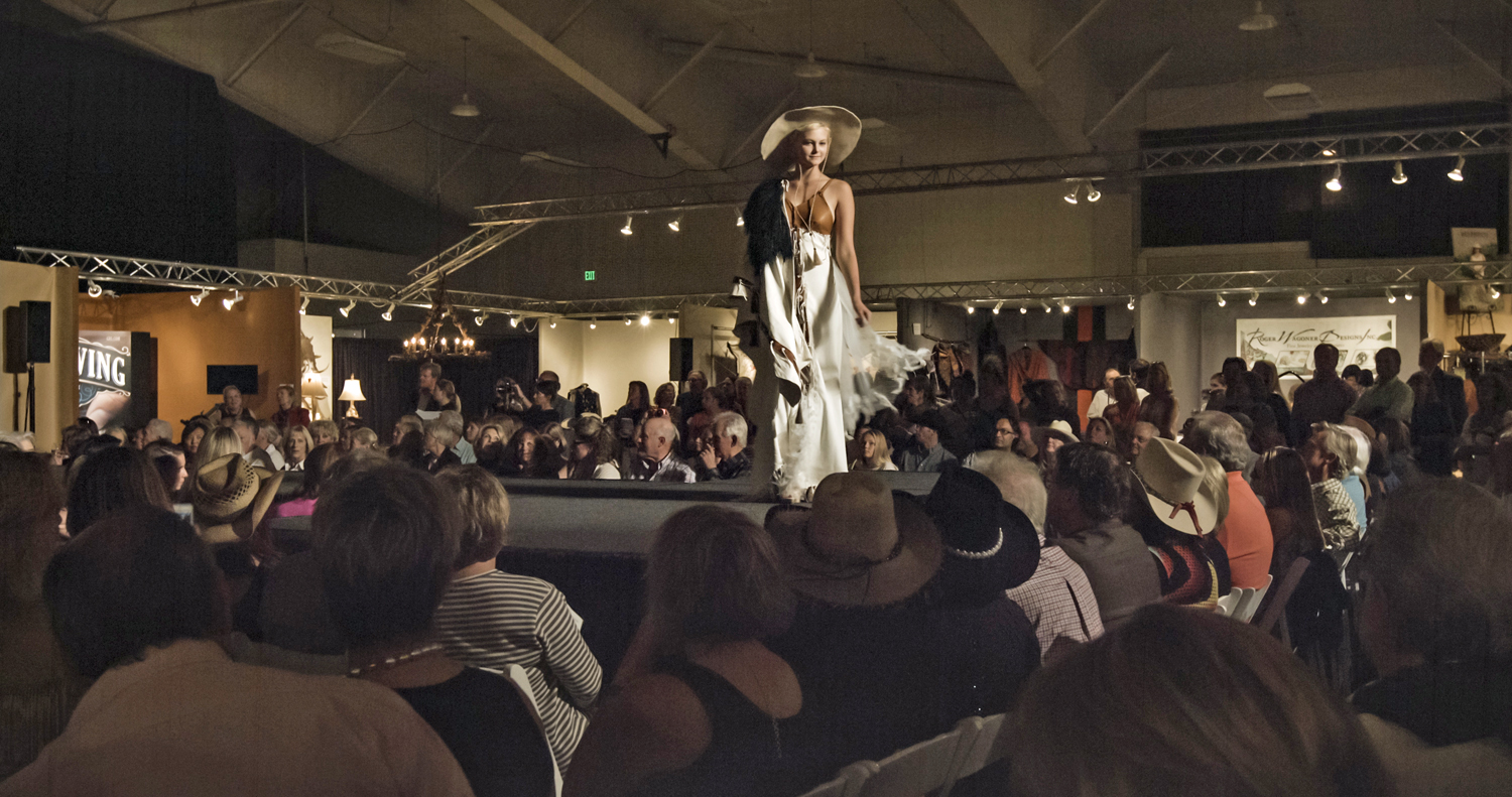 The Opening Preview Party of the Western Design Conference, on Sept. 8, 2016, features an exciting live runway fashion show, where guests can watch models strut the latest in Western couture.