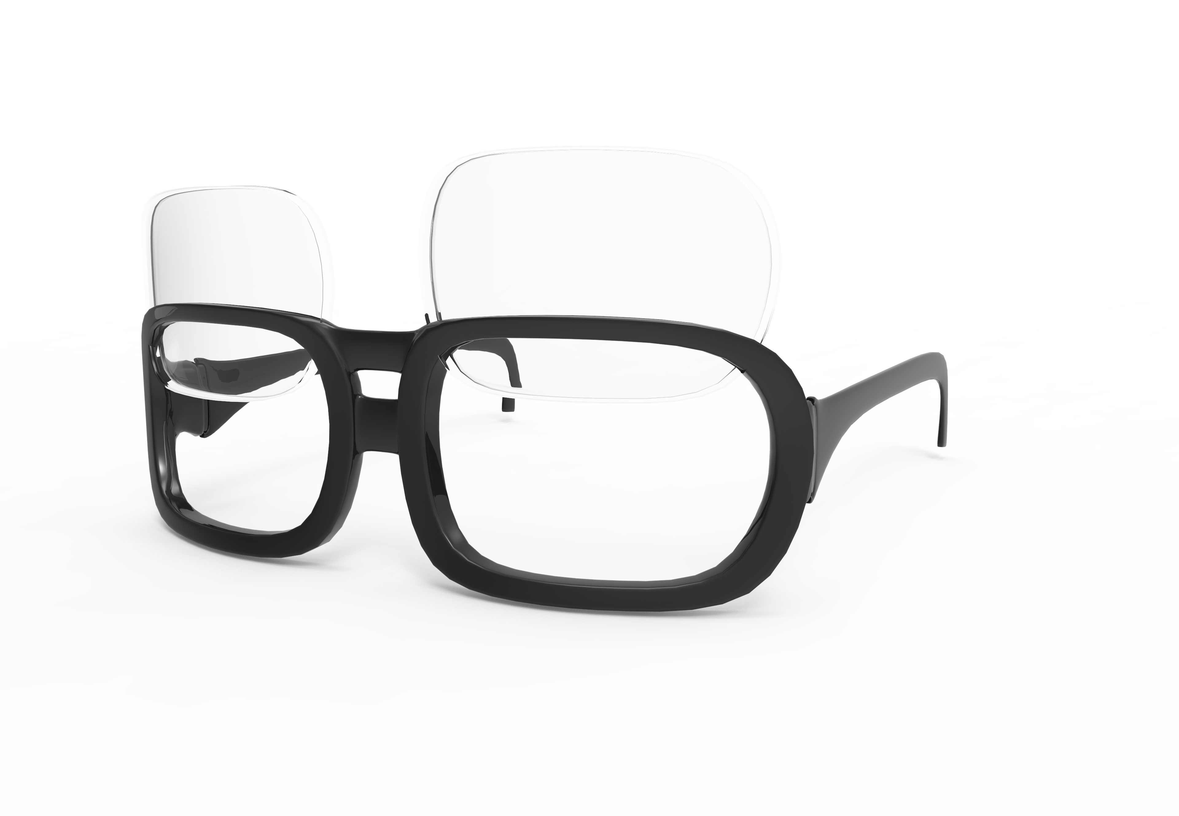 With this new and unique invention, people will now be able to match their eyeglass frames to the outfit that they have on.