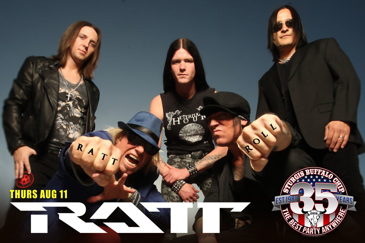 RATT will perform at the Sturgis Buffalo Chip on Thursday, Aug. 11