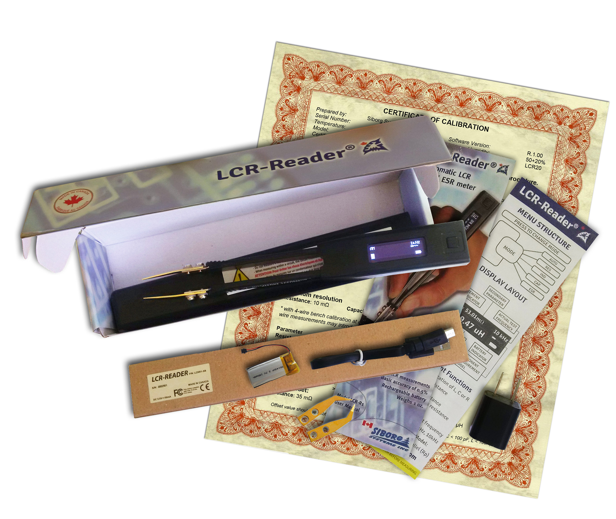 LCR-Reader Professional task kit