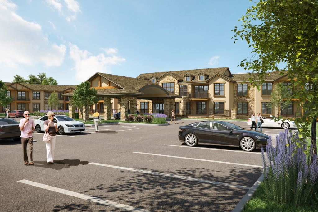 Mission Chateau Senior Living Community will include more than 200 residential units — independent living, assisted living and memory care — offering upscale, living options and personalized services.