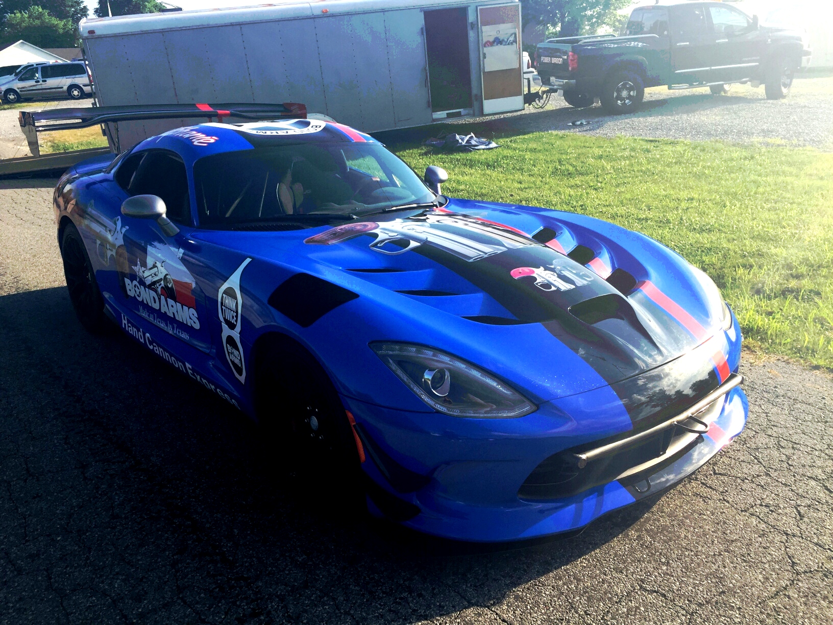 2016 Dodge Viper ACR, Car #8 In Pike Peaks 100th 'Race To The Clouds' Driven By Stephanie Reaves, Sponsored By BondArms.com